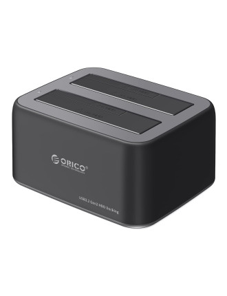 ORICO docking station για 2.5" ή 3.5" SATA HDD/SSD 6829C3-V1, 2 θέσεων, 5Gbps, μαύρο ORICO docking station για 2.5" ή 3.5" SATA HDD/SSD 6829C3-V1, 2 θέσεων, 5Gbps, μαύρο