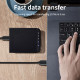 CABLETIME καλώδιο USB CT-C160-U3-AMAMN, 5 Gbps, 1m, μαύρο CABLETIME καλώδιο USB CT-C160-U3-AMAMN, 5 Gbps, 1m, μαύρο