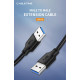 CABLETIME καλώδιο USB CT-C160-U3-AMAMN, 5 Gbps, 1m, μαύρο CABLETIME καλώδιο USB CT-C160-U3-AMAMN, 5 Gbps, 1m, μαύρο