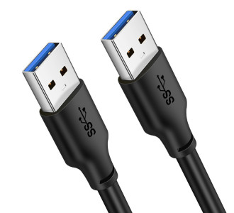 CABLETIME καλώδιο USB CT-C160-U3-AMAMN, 5 Gbps, 1m, μαύρο CABLETIME καλώδιο USB CT-C160-U3-AMAMN, 5 Gbps, 1m, μαύρο