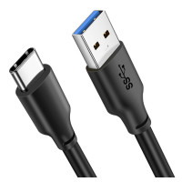 CABLETIME καλώδιο USB-C σε USB CT-C160-U33-CMAMN, 3A, 5Gbps, 3m, μαύρο CABLETIME καλώδιο USB-C σε USB CT-C160-U33-CMAMN, 3A, 5Gbps, 3m, μαύρο