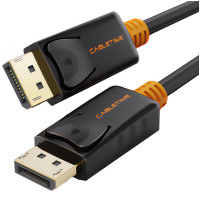 CABLETIME καλώδιο DisplayPort CT-AV585-01G, 4K/60Hz, 1.8m, μαύρο CABLETIME καλώδιο DisplayPort CT-AV585-01G, 4K/60Hz, 1.8m, μαύρο