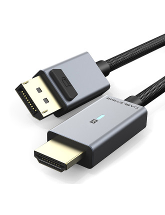 CABLETIME καλώδιο DisplayPort σε HDMI CT-AV585-P02G4K, 4K/30Hz, 1.8m, μαύρο CABLETIME καλώδιο DisplayPort σε HDMI CT-AV585-P02G4K, 4K/30Hz, 1.8m, μαύρο