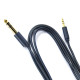 CABLETIME καλώδιο ήχου 3.5mm σε 6.3mm CT-AV321-H11G, 1.8m, μαύρο CABLETIME καλώδιο ήχου 3.5mm σε 6.3mm CT-AV321-H11G, 1.8m, μαύρο