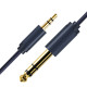 CABLETIME καλώδιο ήχου 3.5mm σε 6.3mm CT-AV321-H11G, 1.8m, μαύρο CABLETIME καλώδιο ήχου 3.5mm σε 6.3mm CT-AV321-H11G, 1.8m, μαύρο
