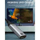 CABLETIME αντάπτορας USB-C σε HDMI CT-C160-PU31-CMHDFN1, 4K/60Hz, 0.15m, μαύρος CABLETIME αντάπτορας USB-C σε HDMI CT-C160-PU31-CMHDFN1, 4K/60Hz, 0.15m, μαύρος
