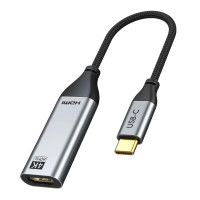 CABLETIME αντάπτορας USB-C σε HDMI CT-C160-PU31-CMHDFN1, 4K/60Hz, 0.15m, μαύρος CABLETIME αντάπτορας USB-C σε HDMI CT-C160-PU31-CMHDFN1, 4K/60Hz, 0.15m, μαύρος
