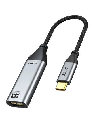 CABLETIME αντάπτορας USB-C σε HDMI CT-C160-PU31-CMHDFN1, 4K/60Hz, 0.15m, μαύρος CABLETIME αντάπτορας USB-C σε HDMI CT-C160-PU31-CMHDFN1, 4K/60Hz, 0.15m, μαύρος