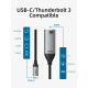 CABLETIME αντάπτορας USB-C σε HDMI CT-C160-PU31-CMHDFN1, 4K/60Hz, 0.15m, μαύρος CABLETIME αντάπτορας USB-C σε HDMI CT-C160-PU31-CMHDFN1, 4K/60Hz, 0.15m, μαύρος