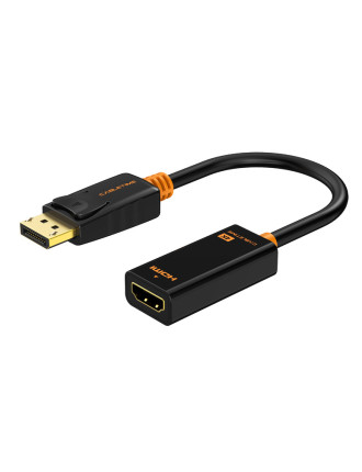 CABLETIME αντάπτορας DisplayPort σε HDMI CT-AV586-01G4K, 4K/30Hz, μαύρος CABLETIME αντάπτορας DisplayPort σε HDMI CT-AV586-01G4K, 4K/30Hz, μαύρος
