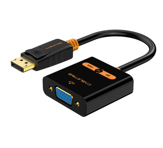 CABLETIME αντάπτορας DisplayPort σε VGA CT-AV586-03G, 1080p/60Hz, μαύρος CABLETIME αντάπτορας DisplayPort σε VGA CT-AV586-03G, 1080p/60Hz, μαύρος