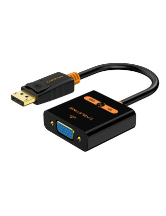 CABLETIME αντάπτορας DisplayPort σε VGA CT-AV586-03G, 1080p/60Hz, μαύρος CABLETIME αντάπτορας DisplayPort σε VGA CT-AV586-03G, 1080p/60Hz, μαύρος