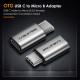 CABLETIME αντάπτορας USB-C σε micro USB CT-CMMCBF-ASG, 480Mbps, γκρι CABLETIME αντάπτορας USB-C σε micro USB CT-CMMCBF-ASG, 480Mbps, γκρι