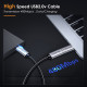 CABLETIME αντάπτορας USB-C σε micro USB CT-CMMCBF-ASG, 480Mbps, γκρι CABLETIME αντάπτορας USB-C σε micro USB CT-CMMCBF-ASG, 480Mbps, γκρι