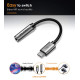 CABLETIME αντάπτορας USB-C σε 3.5mm CT-CMAUDIO, γκρι CABLETIME αντάπτορας USB-C σε 3.5mm CT-CMAUDIO, γκρι