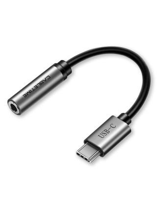 CABLETIME αντάπτορας USB-C σε 3.5mm CT-CMAUDIO, γκρι CABLETIME αντάπτορας USB-C σε 3.5mm CT-CMAUDIO, γκρι
