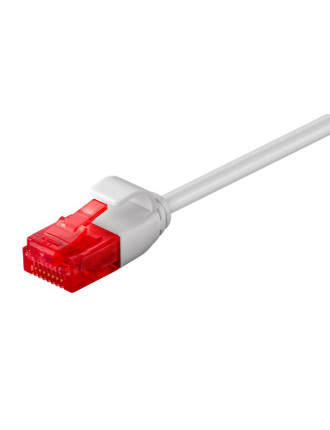 GOOBAY καλώδιο δικτύου 71545, CAT 6 U/UTP, slim, copper, 250MHz, 0.15m, γκρι