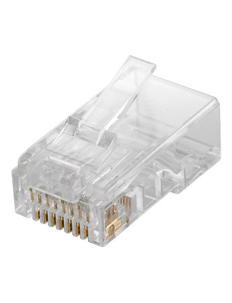GOOBAY βύσμα RJ45 72500, CAT 5e UTP, διάφανο, 10τμχ GOOBAY βύσμα RJ45 72500, CAT 5e UTP, διάφανο, 10τμχ