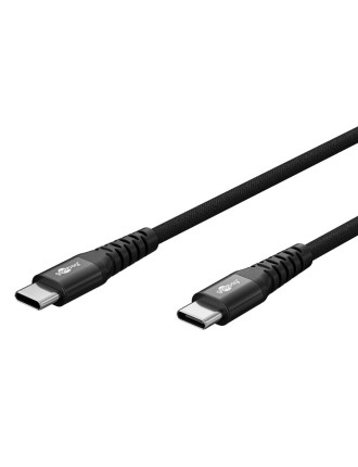 GOOBAY καλώδιο USB-C 73955, 60W, 480Mbps, 3m, μαύρο