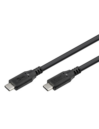 GOOBAY καλώδιο USB-C 74197, USB4, 100W, 20Gbps, 4K/60Hz, 2m, μαύρο