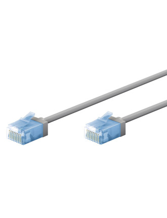GOOBAY καλώδιο δικτύου 74227, CAT 6A U/UTP, ultra slim, copper, 500MHz, 10m, γκρι GOOBAY καλώδιο δικτύου 74227, CAT 6A U/UTP, ultra slim, copper, 500MHz, 10m, γκρι