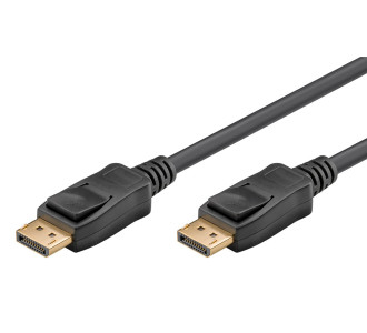 GOOBAY καλώδιο DisplayPort 74744, 8K/120Hz, 40 Gbps, 2m, μαύρο