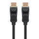 GOOBAY καλώδιο DisplayPort 74760, 16K/60Hz, 80 Gbps, 1m, μαύρο