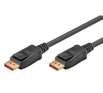 GOOBAY καλώδιο DisplayPort 74761, 16K/60Hz, 80 Gbps, 2m, μαύρο GOOBAY καλώδιο DisplayPort 74761, 16K/60Hz, 80 Gbps, 2m, μαύρο
