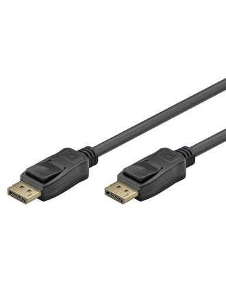 GOOBAY καλώδιο DisplayPort 74778, VESA Certified, 8K/60Hz, 32.4 Gbps, 2m, μαύρο