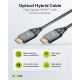 GOOBAY καλώδιο HDMI 2.1 76278 με Ethernet, AOC, 8K/60Hz, 48 Gbps, 50m, μαύρο GOOBAY καλώδιο HDMI 2.1 76278 με Ethernet, AOC, 8K/60Hz, 48 Gbps, 50m, μαύρο