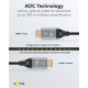 GOOBAY καλώδιο HDMI 2.1 76278 με Ethernet, AOC, 8K/60Hz, 48 Gbps, 50m, μαύρο GOOBAY καλώδιο HDMI 2.1 76278 με Ethernet, AOC, 8K/60Hz, 48 Gbps, 50m, μαύρο