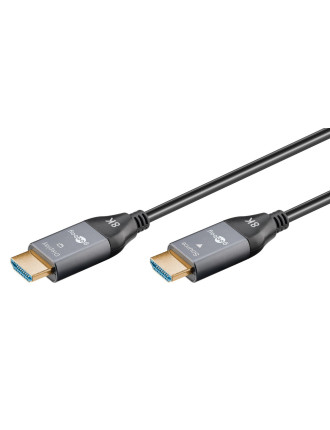 GOOBAY καλώδιο HDMI 2.1 76278 με Ethernet, AOC, 8K/60Hz, 48 Gbps, 50m, μαύρο GOOBAY καλώδιο HDMI 2.1 76278 με Ethernet, AOC, 8K/60Hz, 48 Gbps, 50m, μαύρο