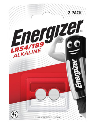 ENERGIZER αλκαλικές μπαταρίες LR54/189, 1.5V, 2τμχ ENERGIZER αλκαλικές μπαταρίες LR54/189, 1.5V, 2τμχ