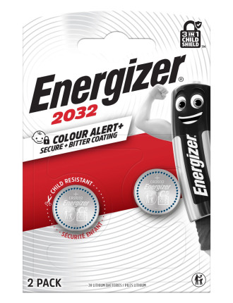 ENERGIZER μπαταρία λιθίου, CR2032, 3V, 2τμχ ENERGIZER μπαταρία λιθίου, CR2032, 3V, 2τμχ