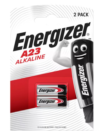 ENERGIZER αλκαλικές μπαταρίες A23, 12V, 2τμχ