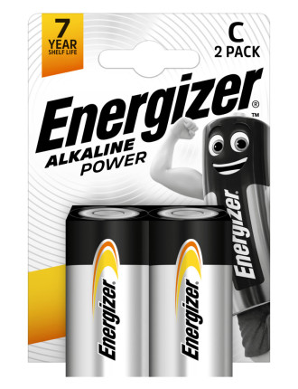 ENERGIZER αλκαλικές μπαταρίες Alkaline Power, C/LR14, 1.5V, 2τμχ ENERGIZER αλκαλικές μπαταρίες Alkaline Power, C/LR14, 1.5V, 2τμχ