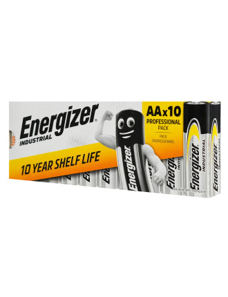 ENERGIZER αλκαλικές μπαταρίες Industrial, AA/LR6, 1.5V, 10τμχ