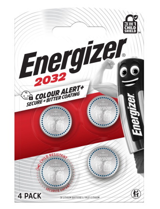 ENERGIZER μπαταρία λιθίου, CR2032, 3V, 4τμχ