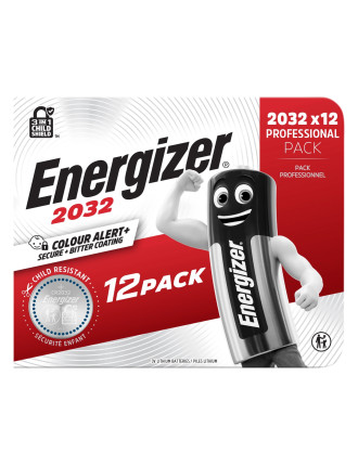 ENERGIZER μπαταρία λιθίου, CR2032, 3V, 12τμχ ENERGIZER μπαταρία λιθίου, CR2032, 3V, 12τμχ