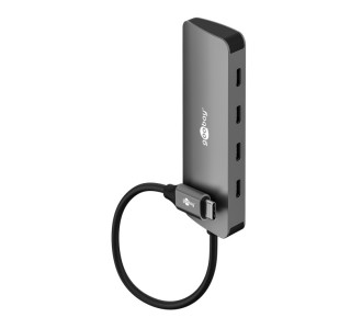 GOOBAY USB hub 76565, 4x θυρών, USB 3.2, 10Gbps, USB-C σύνδεση, γκρι GOOBAY USB hub 76565, 4x θυρών, USB 3.2, 10Gbps, USB-C σύνδεση, γκρι
