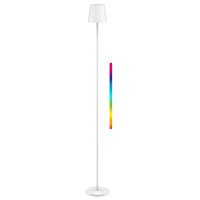 GOOBAY επιτραπέζιο φωτιστικό 76572, RGBW, dimmable, επαναφορτιζόμενο, έως 122.3cm ύψος, λευκό GOOBAY επιτραπέζιο φωτιστικό 76572, RGBW, dimmable, επαναφορτιζόμενο, έως 122.3cm ύψος, λευκό