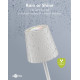 GOOBAY επιτραπέζιο φωτιστικό 76572, RGBW, dimmable, επαναφορτιζόμενο, έως 122.3cm ύψος, λευκό GOOBAY επιτραπέζιο φωτιστικό 76572, RGBW, dimmable, επαναφορτιζόμενο, έως 122.3cm ύψος, λευκό