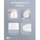 GOOBAY επιτραπέζιο φωτιστικό 76572, RGBW, dimmable, επαναφορτιζόμενο, έως 122.3cm ύψος, λευκό GOOBAY επιτραπέζιο φωτιστικό 76572, RGBW, dimmable, επαναφορτιζόμενο, έως 122.3cm ύψος, λευκό