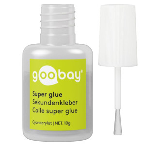 GOOBAY κόλλα Super Glue με πινέλο 77017, 10g
