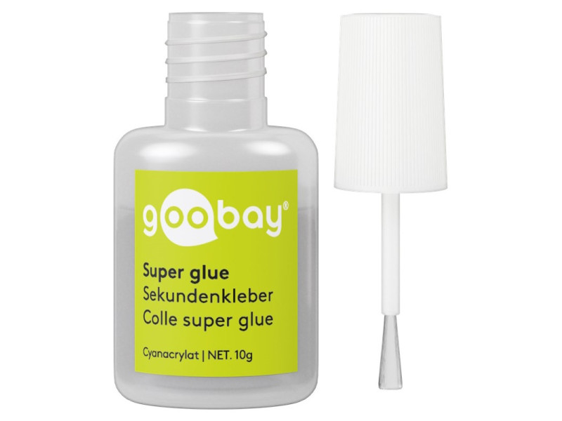 GOOBAY κόλλα Super Glue με πινέλο 77017, 10g