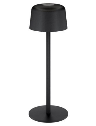 GOOBAY επιτραπέζιο φωτιστικό 77675, 3000K, dimmable, επαναφορτιζόμενο, μαύρο