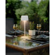 GOOBAY επιτραπέζιο φωτιστικό 77676, 3000K, dimmable, επαναφορτιζόμενο, λευκό
