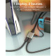 GOOBAY HDMI switch 77791, 2 σε 1, 8K/60Hz, γκρι GOOBAY HDMI switch 77791, 2 σε 1, 8K/60Hz, γκρι