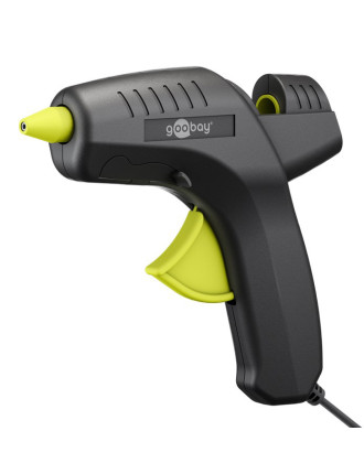GOOBAY πιστόλι θερμοκόλλησης σιλικόνης 77824 με 2x ράβδους σιλικόνης 11mm, 80W, μαύρο GOOBAY πιστόλι θερμοκόλλησης σιλικόνης 77824 με 2x ράβδους σιλικόνης 11mm, 80W, μαύρο