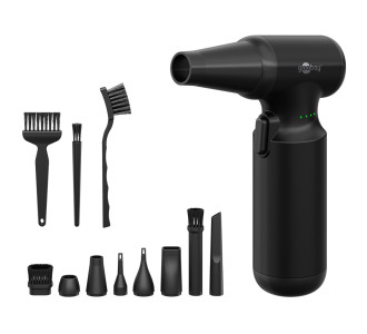 GOOBAY ηλεκτρικό air duster 77830, 100W, 6000mAh, μαύρο GOOBAY ηλεκτρικό air duster 77830, 100W, 6000mAh, μαύρο